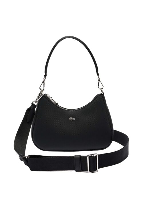 Чанта за рамо Daily City черен с отделяща се презрамка и цип