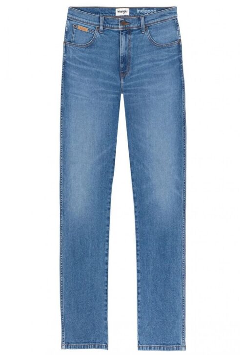 Мъжки дънки The Marverick в син цвят от памук и еластан