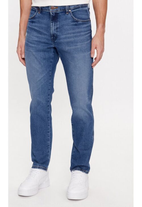 Мъжки сини дънки модел 303289379 от памук и полиестер