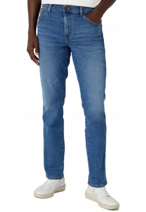 Мъжки сини дънки Texas The Marverick с висока талия и конусовидна кройка