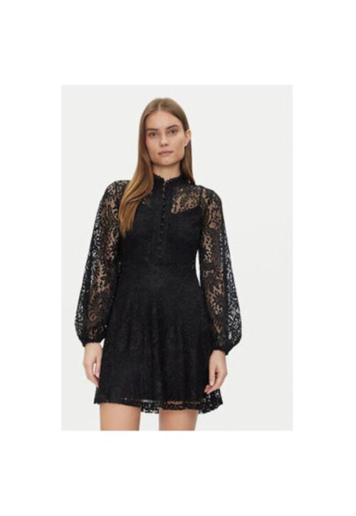Дамска рокля 14109364 в черен цвят от полиестер