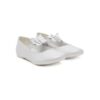Biomecanics Кожени спортни обувки с двойна лента велкро – Бял Намаления и отстъпки 2 Балерини 7927511 от естествена кожа в бял цвят