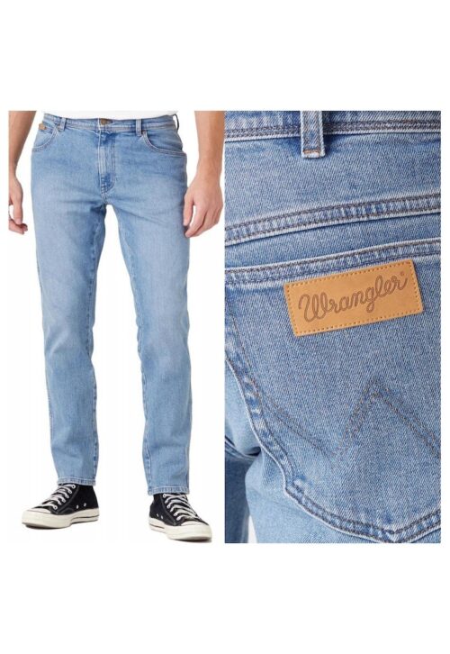 Мъжки сини дънки от памук с пет джоба модел 40862