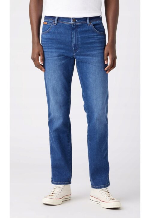 Мъжки сини дънки Texas Last Kiss от памук с полиестер и еластан