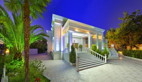 3 нощувки със закуски и вечери в хотел Elinotel Apolamare 5*, Халкидики, Гърция през Май!