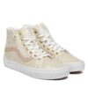 Детски кецове SK8-Hi Reissue в златист цвят от екологична кожа