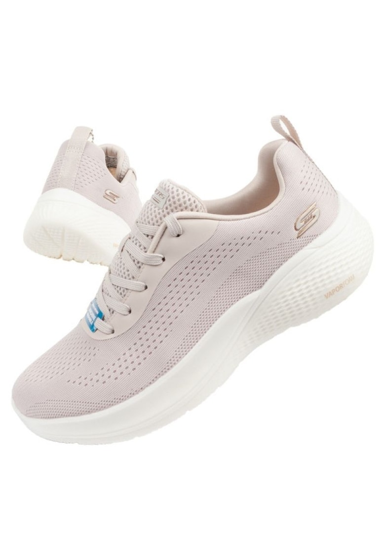 Skechers Дамски кецове – BM193904 – Бежов Намаления и отстъпки 3 Дамски кецове BM193904 в бежов цвят със синтетичен материал и връзки