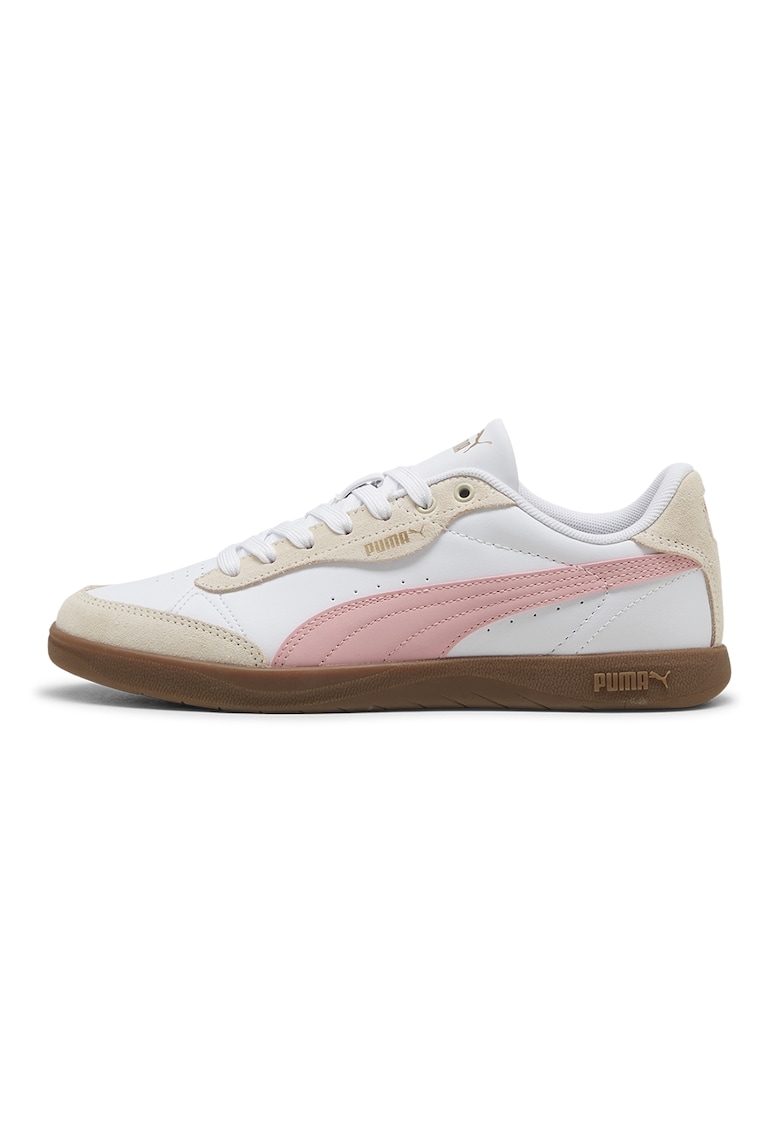 Puma Кожени спортни обувки Vikky Star – Бял/Пастелнорозов/Бежов Намаления и отстъпки 3 Кожени спортни обувки Vikky Star в бял, пастелнорозов и бежов цвят