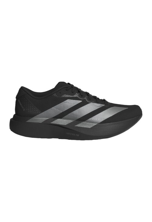 Обувки Adizero Evo за бягане в черен и сив цвят с текстил и технология Lightstrike Pro