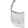 GUESS Фитнес рокля с лого – Крем Намаления и отстъпки Дамска чанта Argento ZZFN Half Moon Baby C + M в розов цвят от естествена кожа