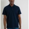 Tommy Jeans Стандартна тениска с яка – Черен Намаления и отстъпки 2 Стандартна тениска с яка в тъмносин цвят, мъжка тениска полиестер-памук