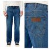 Памучен панталон Loose Straight в син цвят от Wrangler Icons