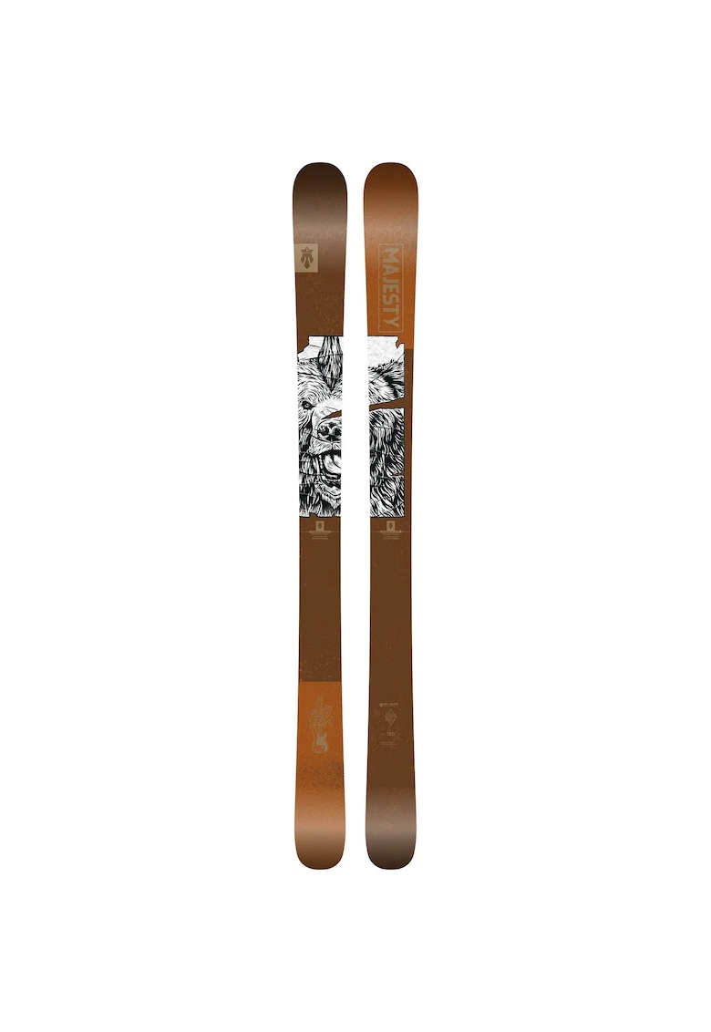 Majesty Ски Dirty Bear XL Намаления и отстъпки 3 Многоцветни ски Dirty Bear XL 174 см за свободен стил и парк