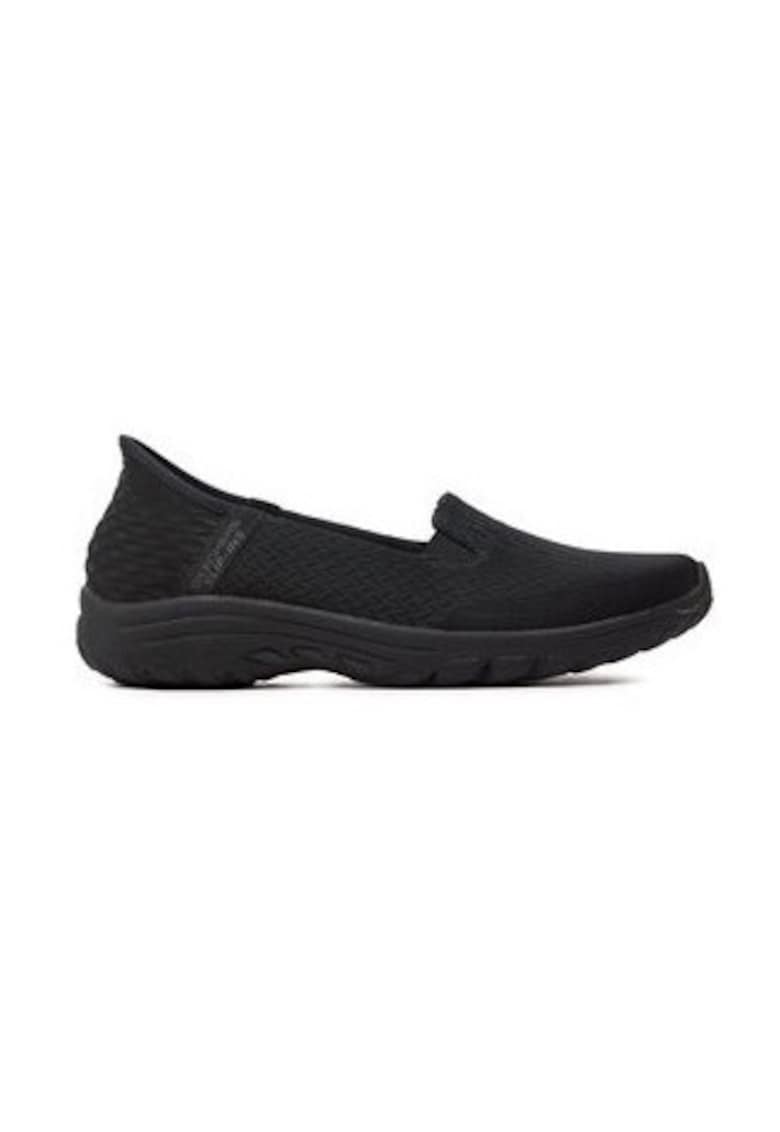 Skechers Дамски обувки 304172717 – Текстил – Черни – Черен Намаления и отстъпки 3 Дамски черни текстилни обувки модел 304172717