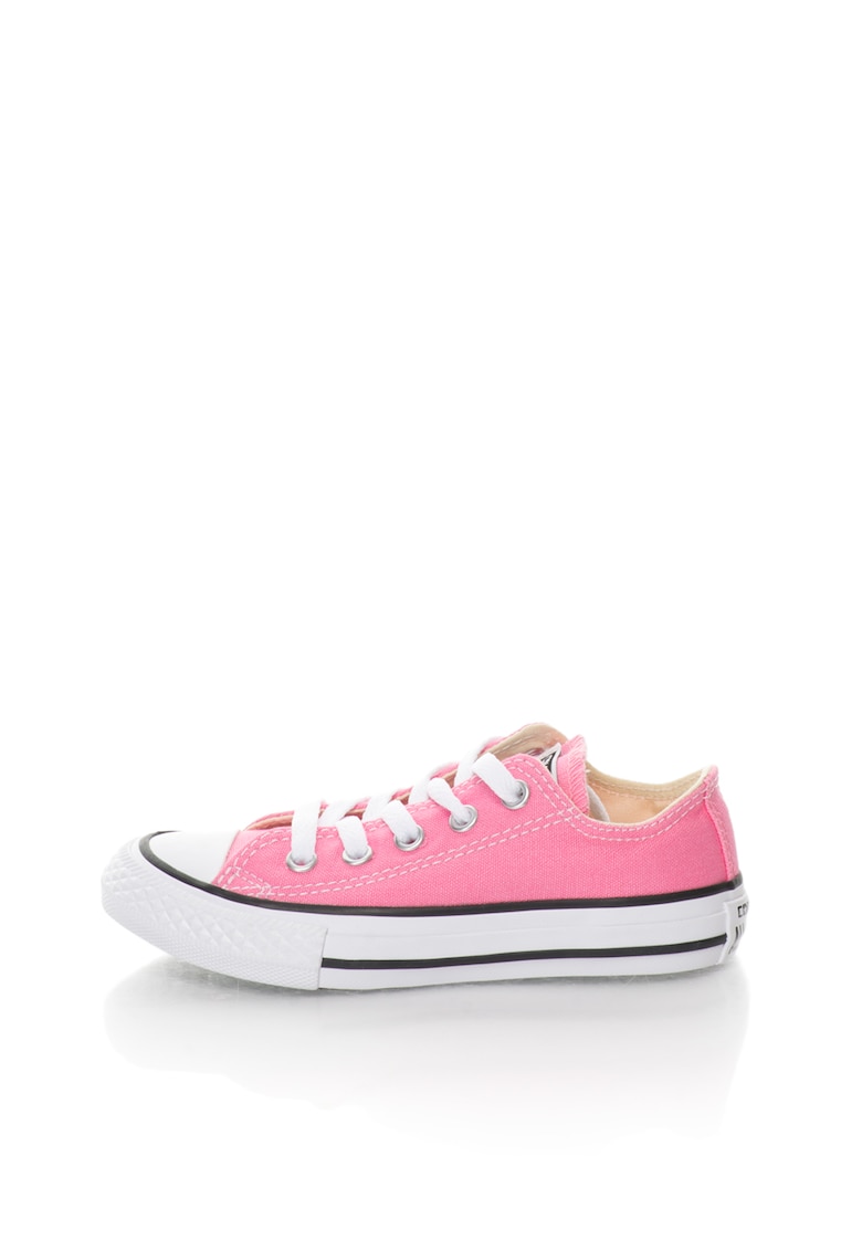 Converse Текстилни кецове – Розов – Розово Намаления и отстъпки 3 Текстилни кецове в розов цвят с каучукова подметка и връзки