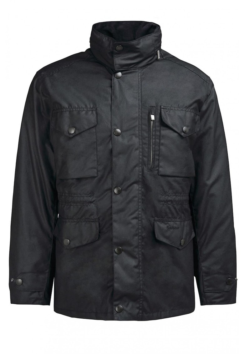 Barbour Мъжко яке – Памук – 87654 Намаления и отстъпки 3 Черно мъжко яке модел 87654 памучно и комфортно