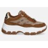 Skechers Дамски обувки ARYA CLEAR SKIES 158761 – Кафяв Намаления и отстъпки 2 Дамски кафяви кецове FLPBT3FAL12 от еко кожа с плоска подметка