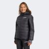 Дамско спортно яке TERREX MULTI ESSENTIALS в черен цвят с качулка и подплата