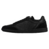 Спортни обувки Emporio Armani NEW HERITAGE EAGLE в черен велур за туризъм