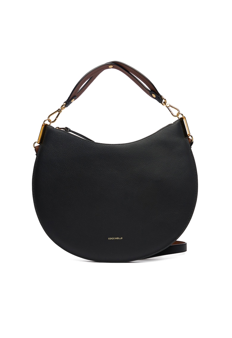 COCCINELLE Дамска чанта – естествена кожа – черна – One Size INTL – комплект със сваляща се презрамка и дръжки. Намаления и отстъпки 3 Черна дамска чанта от естествена кожа с комплект презрамки и дръжки