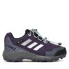 Детски спортни обувки Terrex GORE-TEX за трекинг в Aurplu/Silvmt/Seflaq