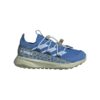 adidas Детски спортни обувки – Terrex GORE-TEX – за трекинг – унисекс – Aurplu/Silvmt/Seflaq – текстил – Намаления и отстъпки Хайкинг обувки Terrex Voyager в каки и синьо за туризъм и пешеходен туризъм