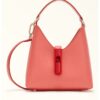 Valentino Bags Чанта през рамо Samba Re – Бледо розово Намаления и отстъпки Кожена ръчна чанта Iride в яркорозов цвят с регулируема презрамка