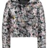 дамско многоцветно зимно яке Jacquard Puffer от полиестер