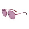 Ray-Ban Квадратни слънчеви очила Justin – Черен/Сребрист Намаления и отстъпки Унисекс слънчеви очила с поляризация в малина със стил авиатор и розови лещи